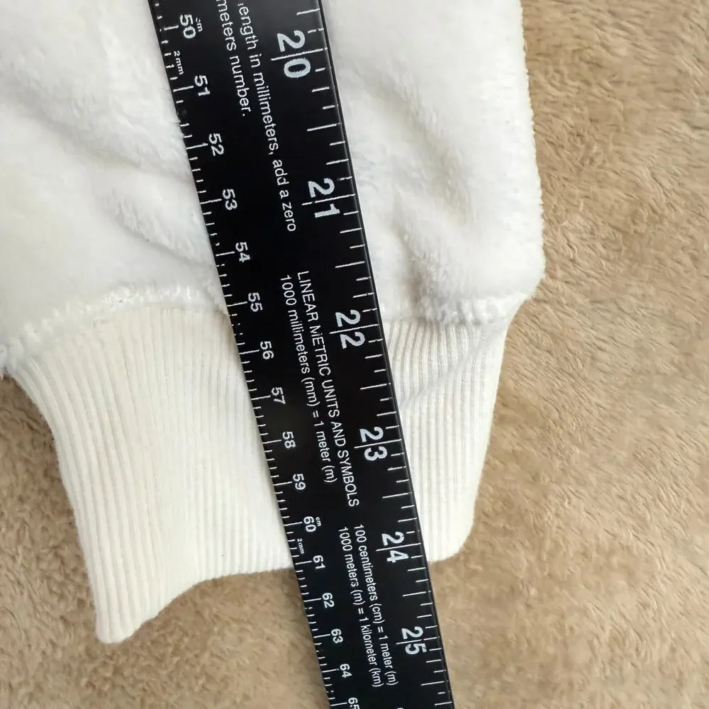 Wondershop Target Pajama Top Womens M Ivory‎ White Soft Loungewear Sleepwear - Picture 11 of 12